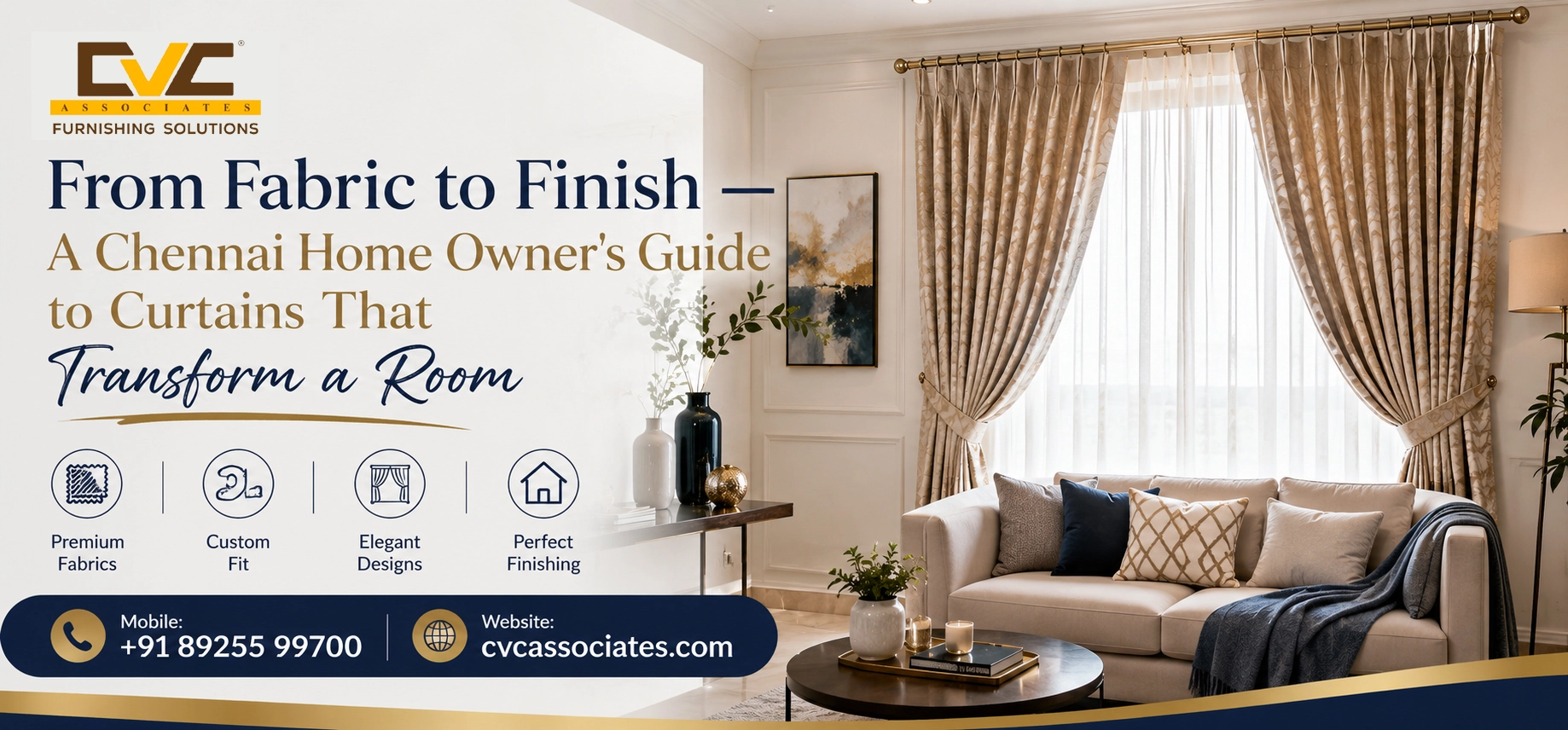 Picking the Right Curtains in Chennai